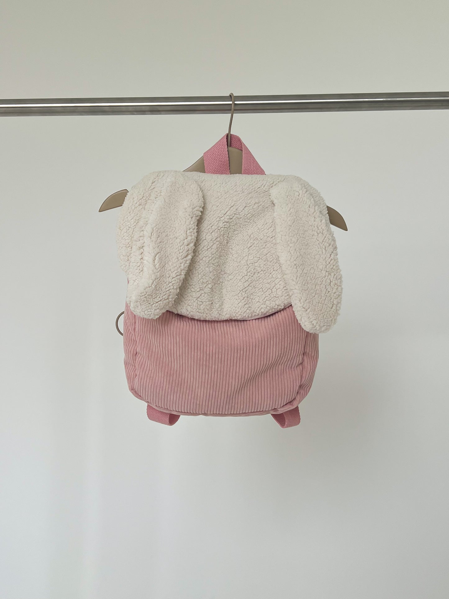 Rucsac Iepuraș — Roz Pudră