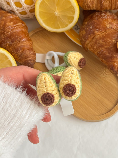 Elastice Croșetate 🥑 Avocado