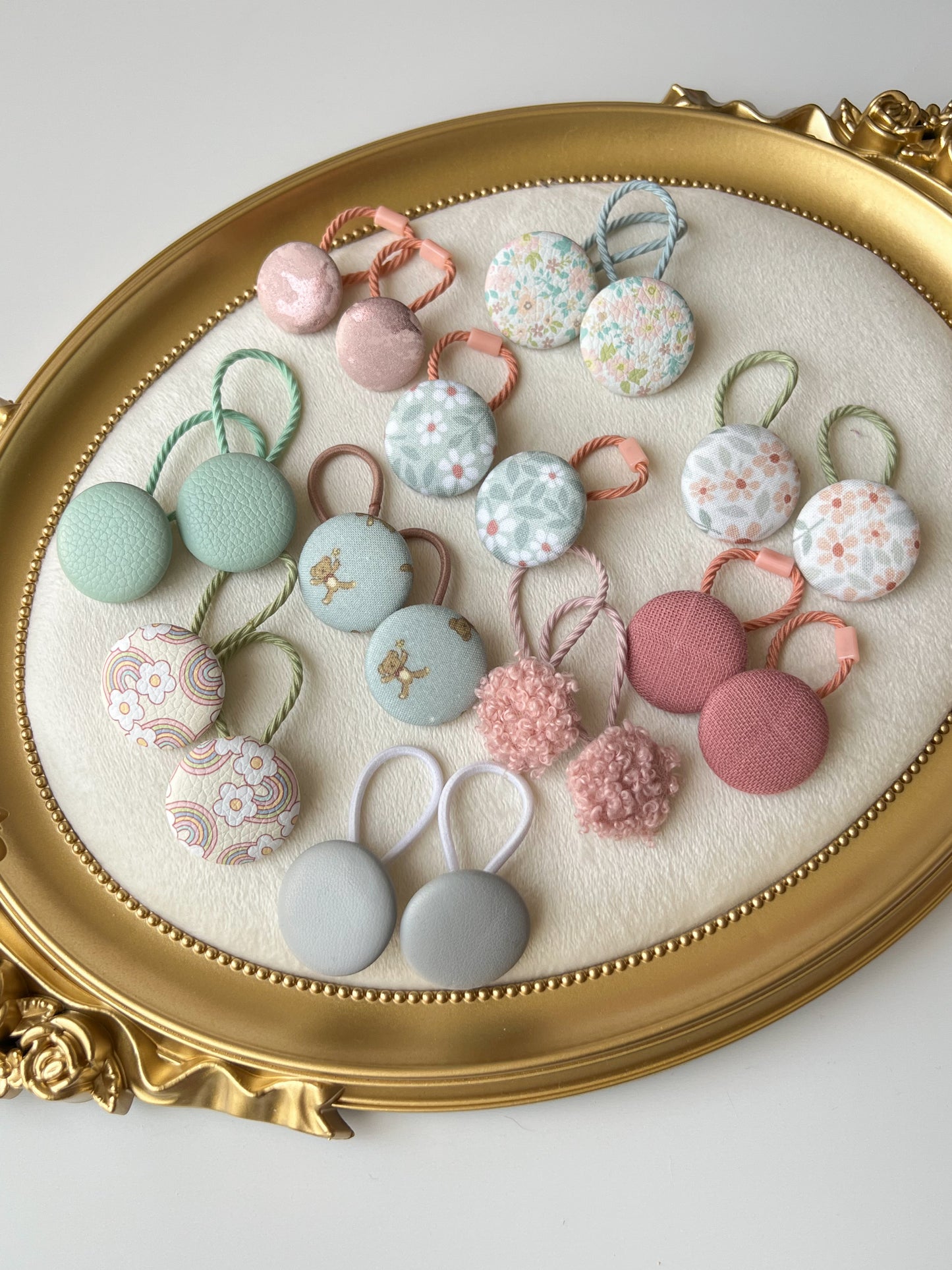 Elastice pentru Păr 🌸 Pastel 🌸
