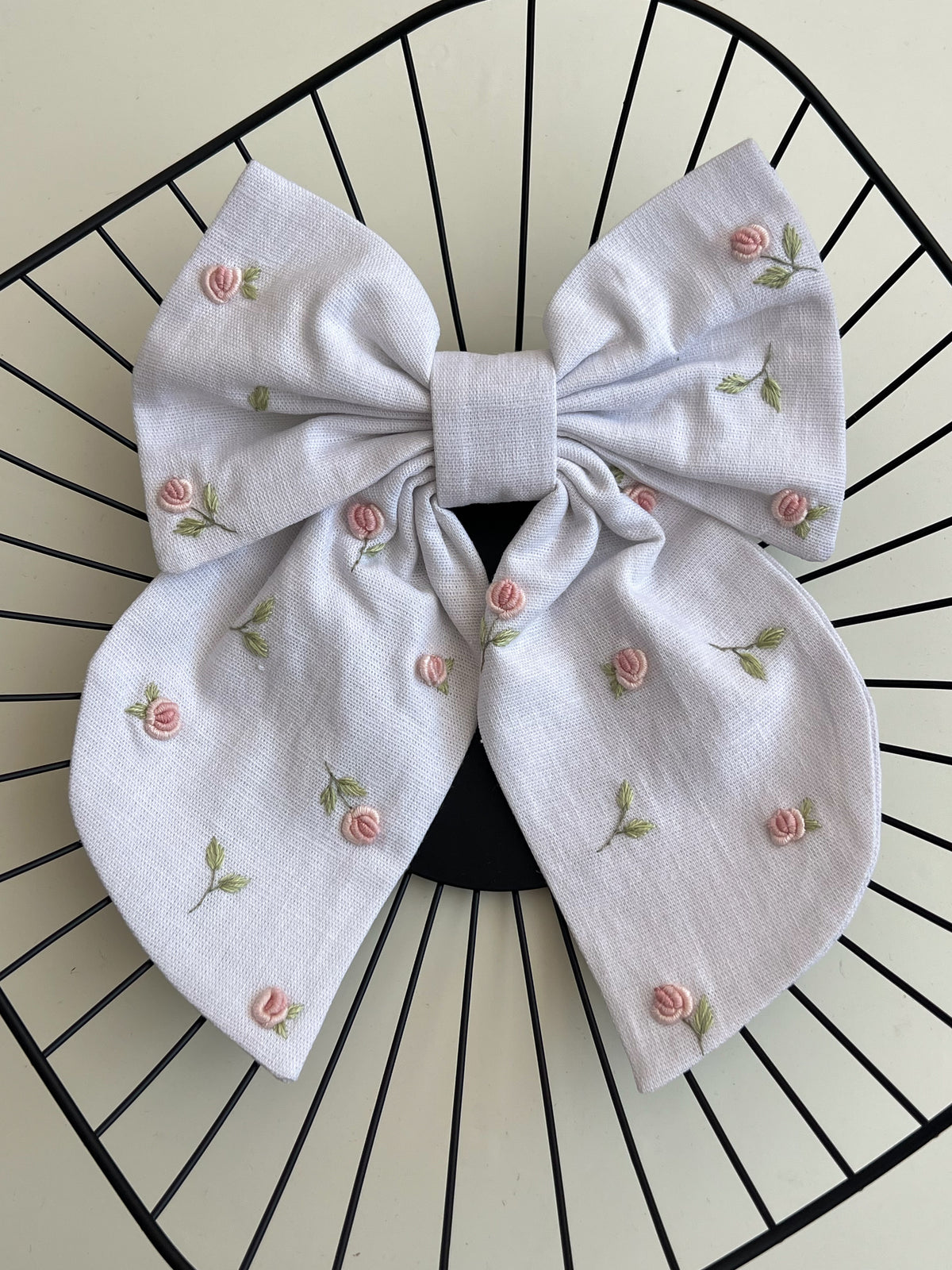 Agrafă cu fundită – Fleur
