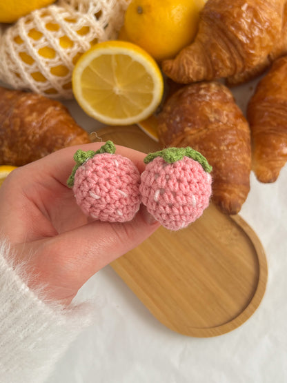 Elastice Croșetate 🍓 Strawberry