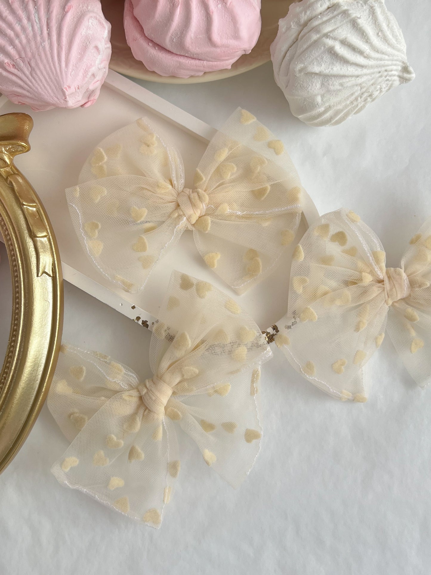 Clama cu Fundita - Cream Organza