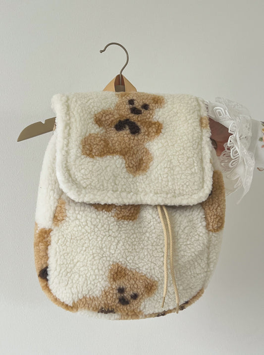 Rucsac Teddy Urșuleți — Crem