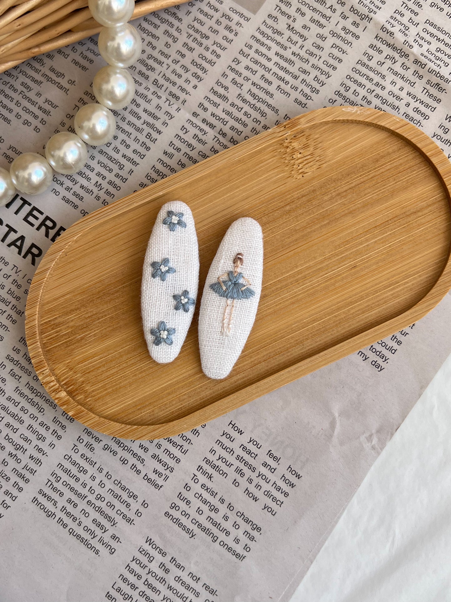 Set clame brodate «Ballerina Mix»