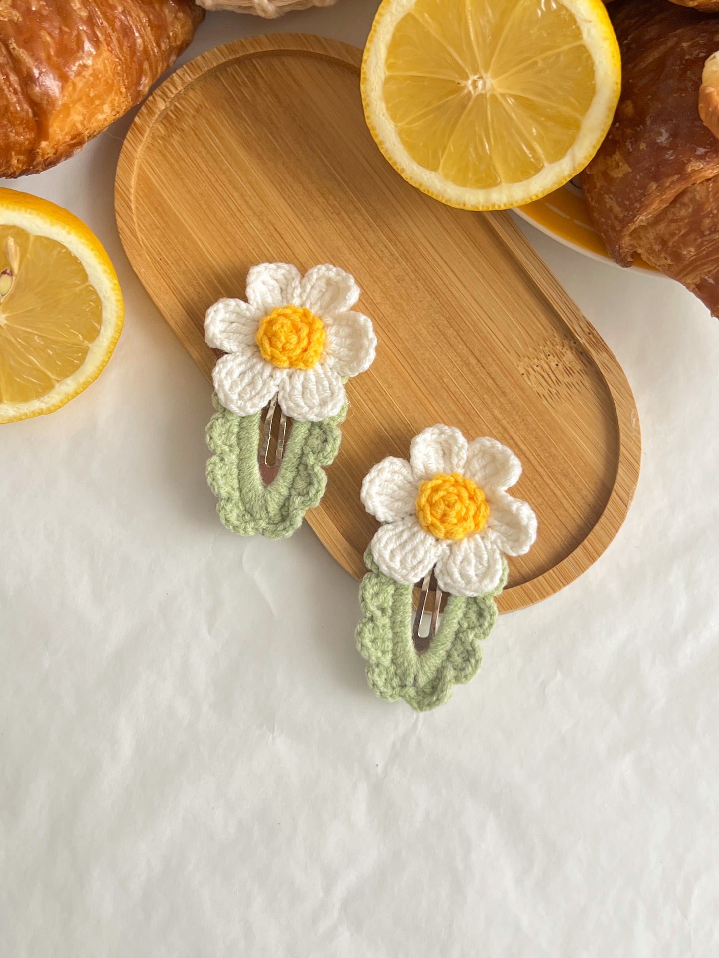 Clame Croșetate 🌼 Daisy Green