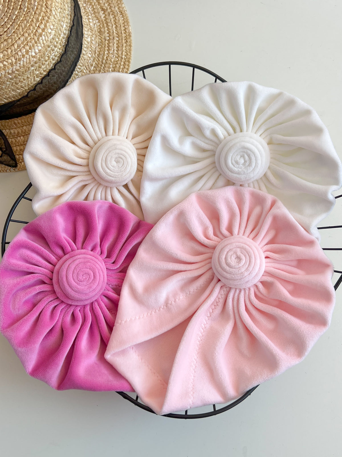 Turban de velur zefir