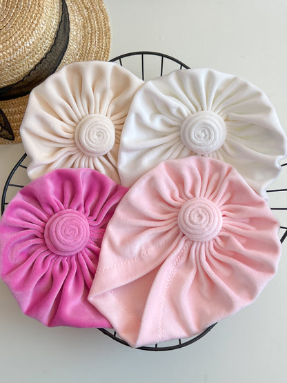 Turban de velur zefir