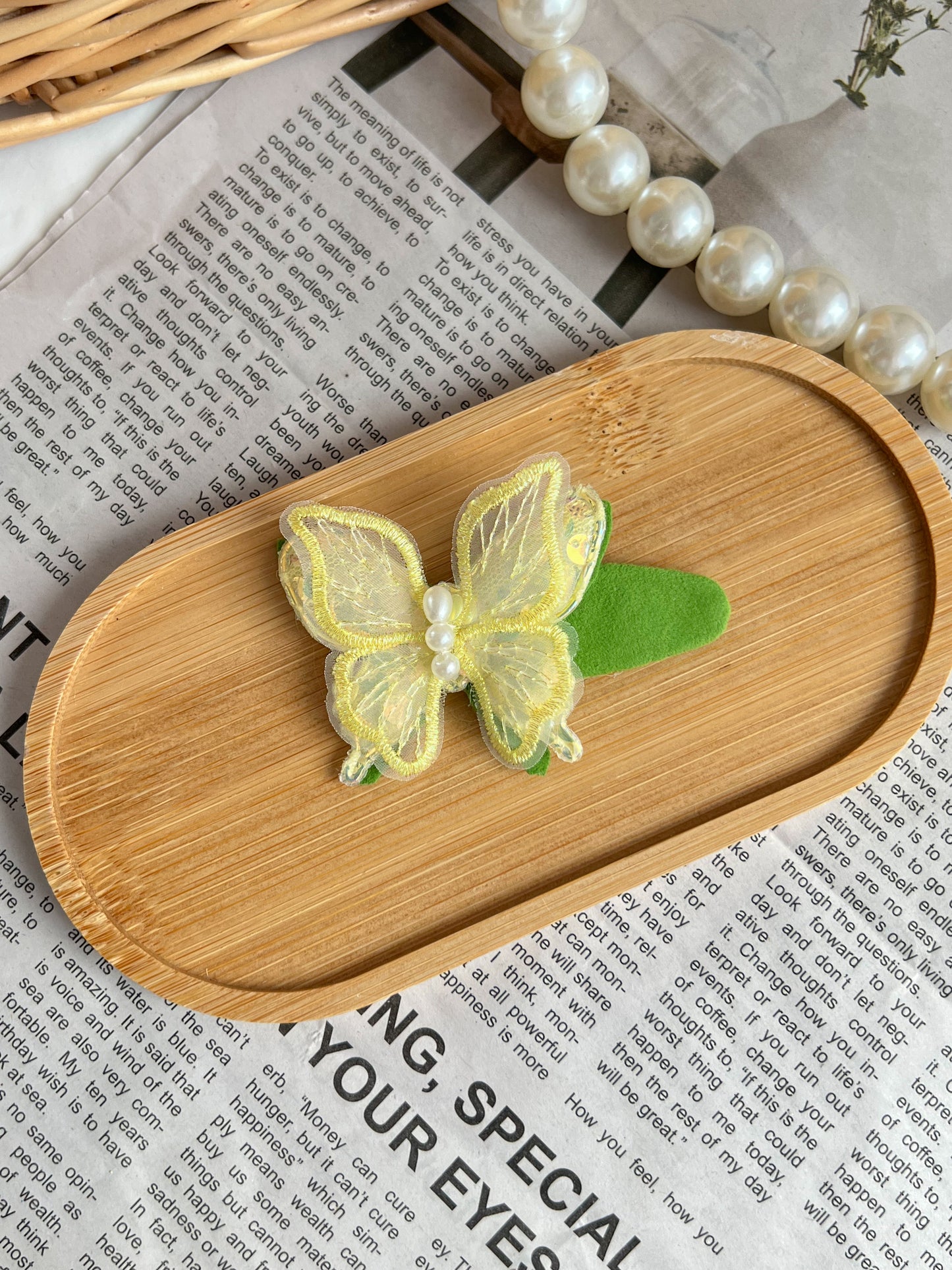 Agrafe 💚 Butterfly Organza