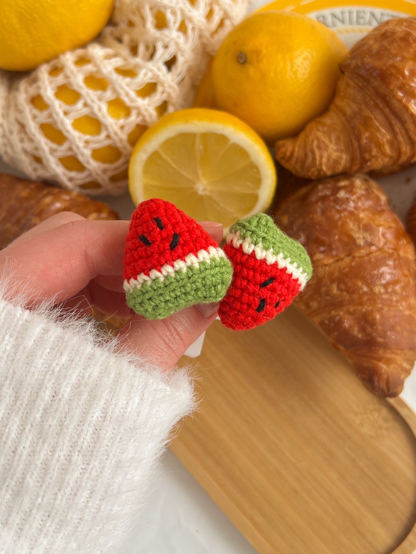 Elastice Croșetate 🍉 Watermelon
