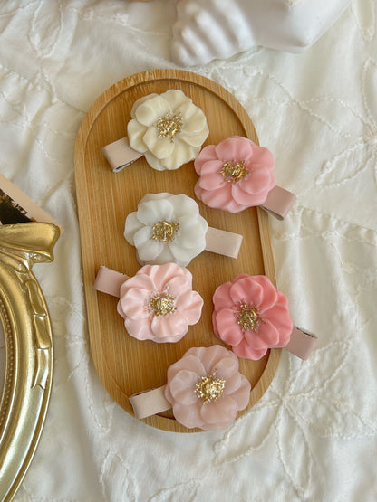 Agrafe 🌸 Camellia Satin