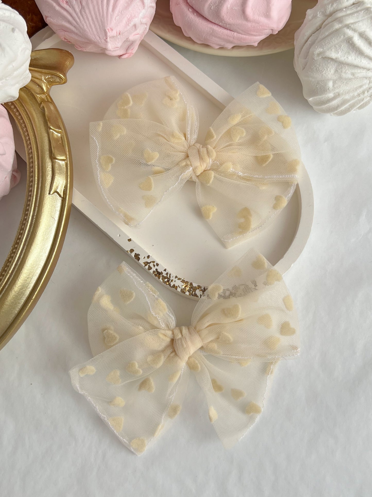 Clama cu Fundita - Cream Organza