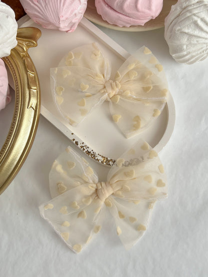 Clama cu Fundita - Cream Organza