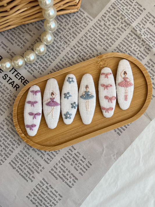 Set clame brodate «Ballerina Mix»