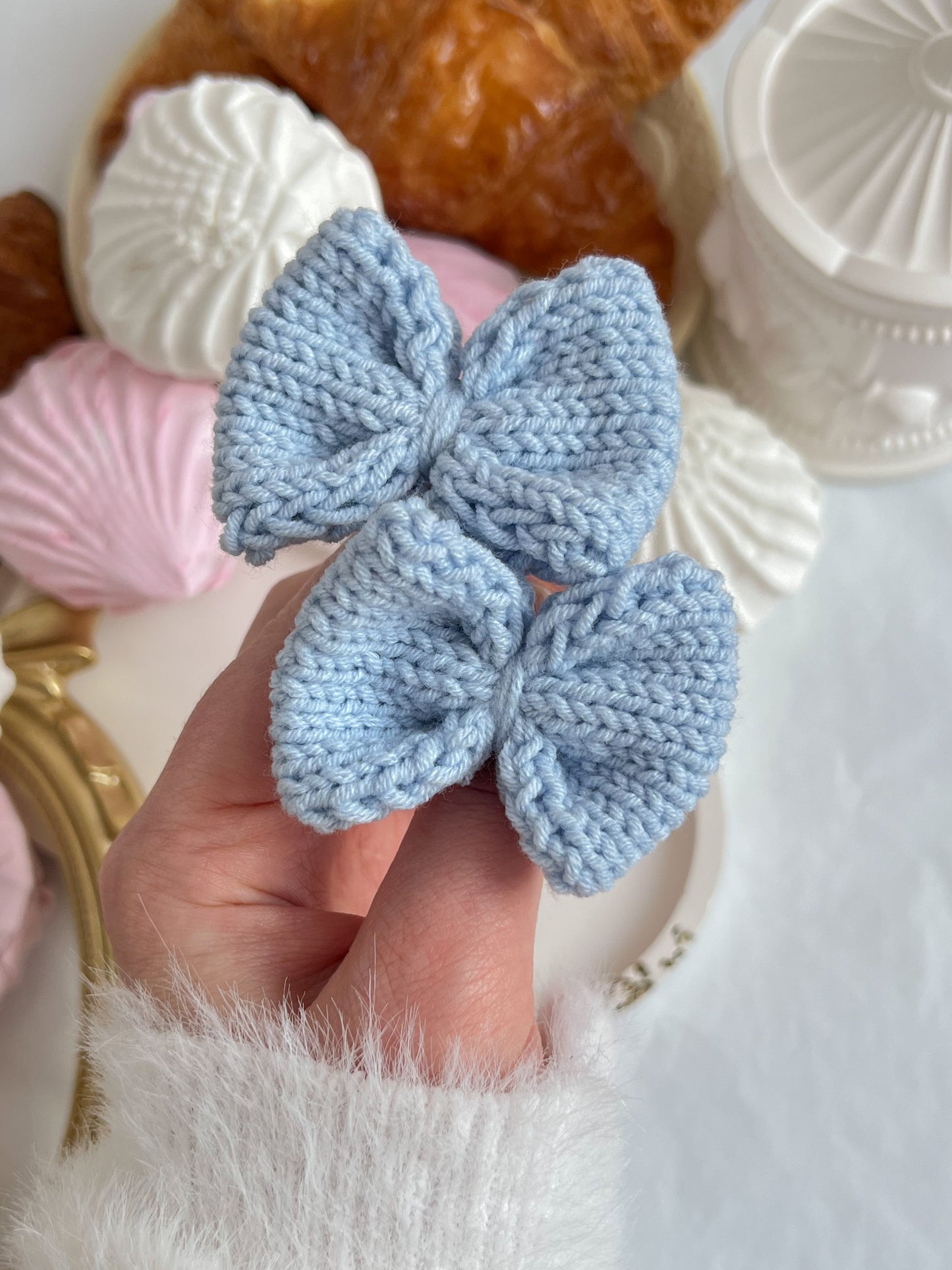 Elastic - Knit Bow