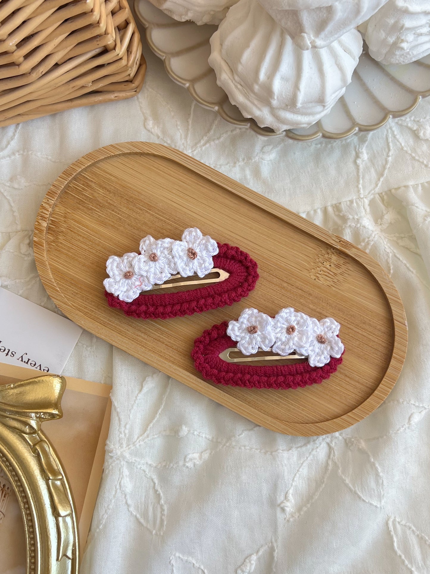 Agrafe - Raspberry flowers
