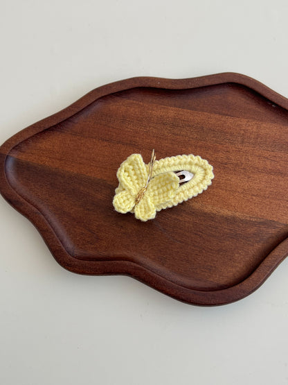 Agrafă Fluture Croșetat – Pastel