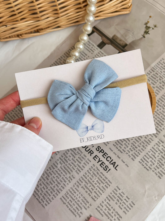 Bentiță pe elastic “Sky Linen”