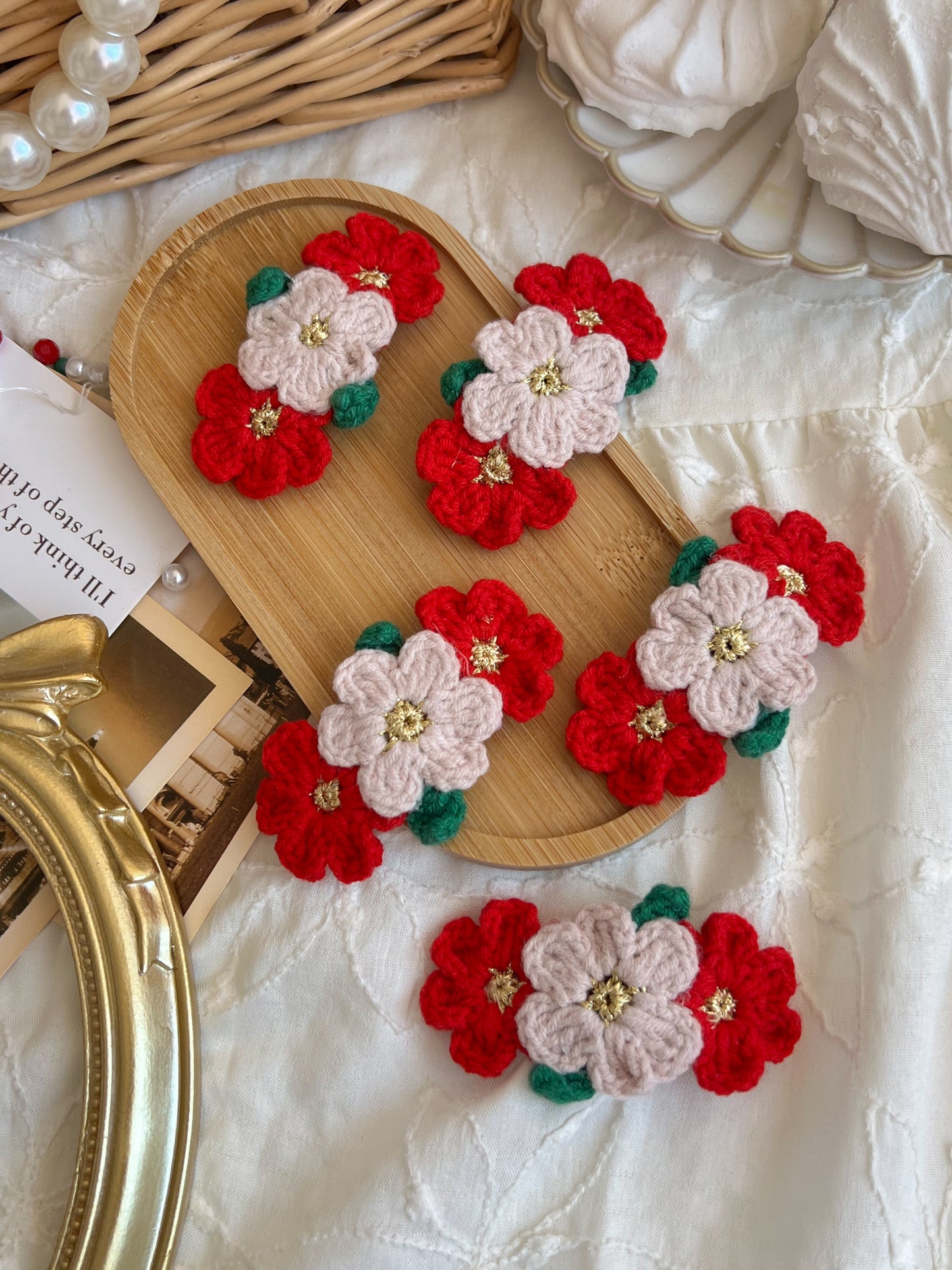 Agrafe - Flower trio