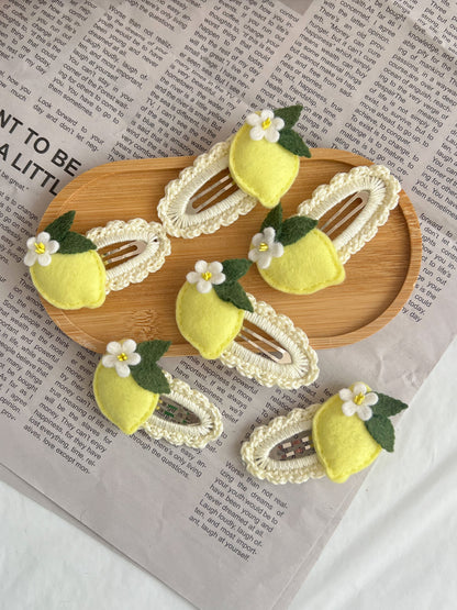Agrafe Croșetate — Lemon