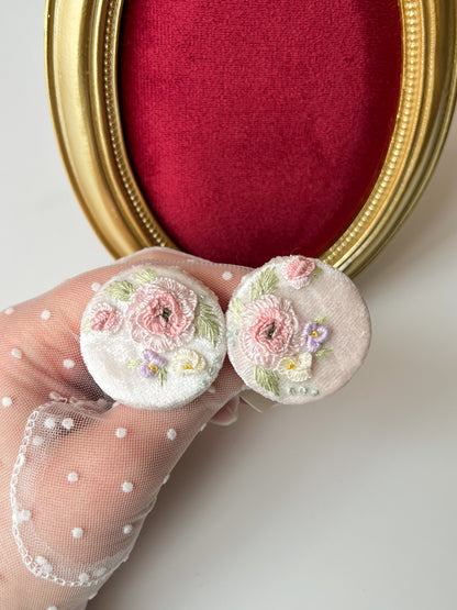 Secret Garden — Elastice cu broderie manuală