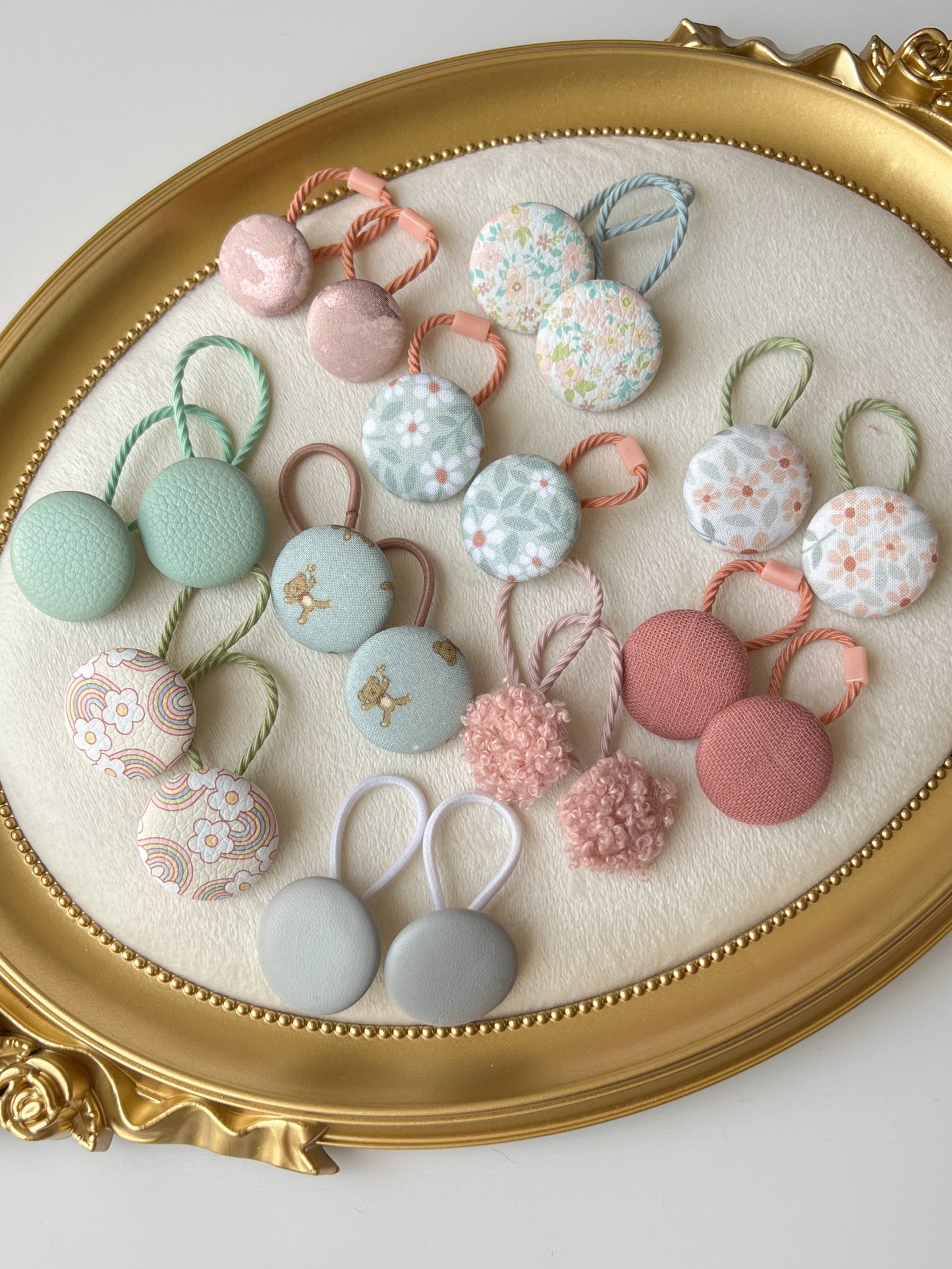 Elastice pentru Păr 🌸 Pastel 🌸