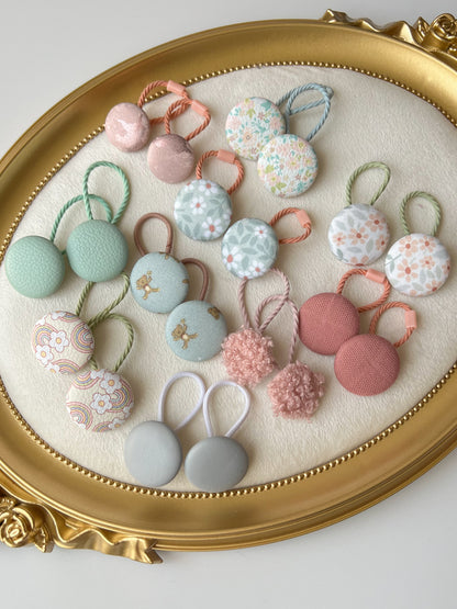 Elastice pentru Păr 🌸 Pastel 🌸
