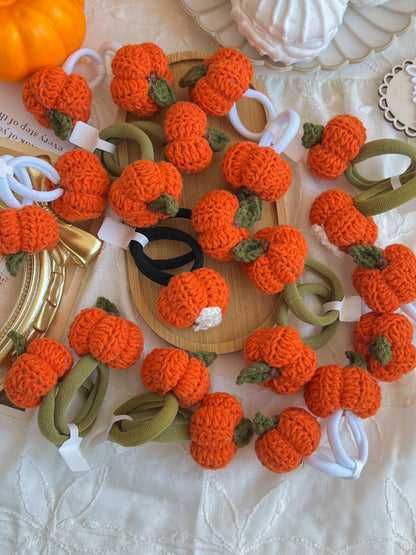 Elastice Croșetate — Pumpkin Vine