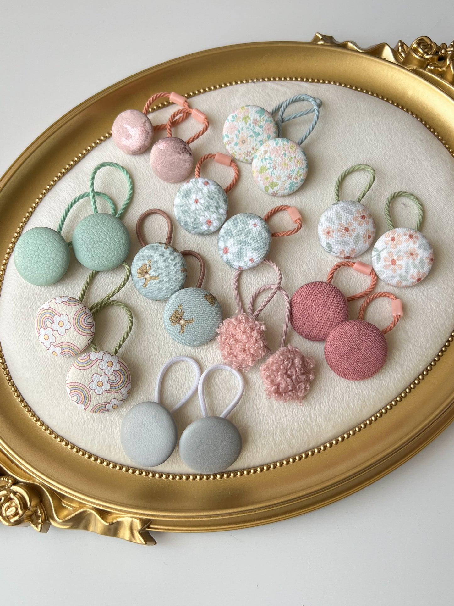 Elastice pentru Păr 🌸 Pastel 🌸