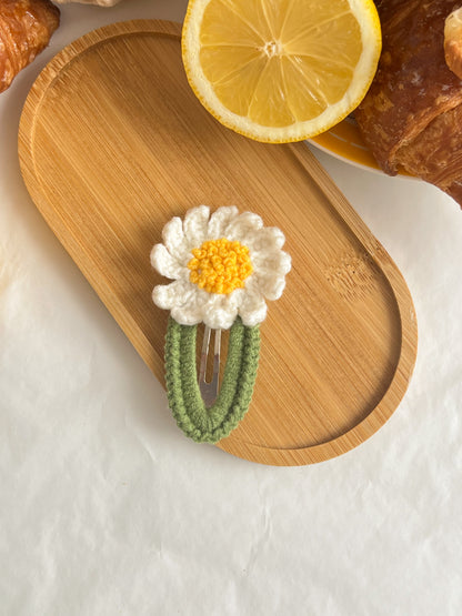 Clame Mari Croșetate 🌼 Daisy Green