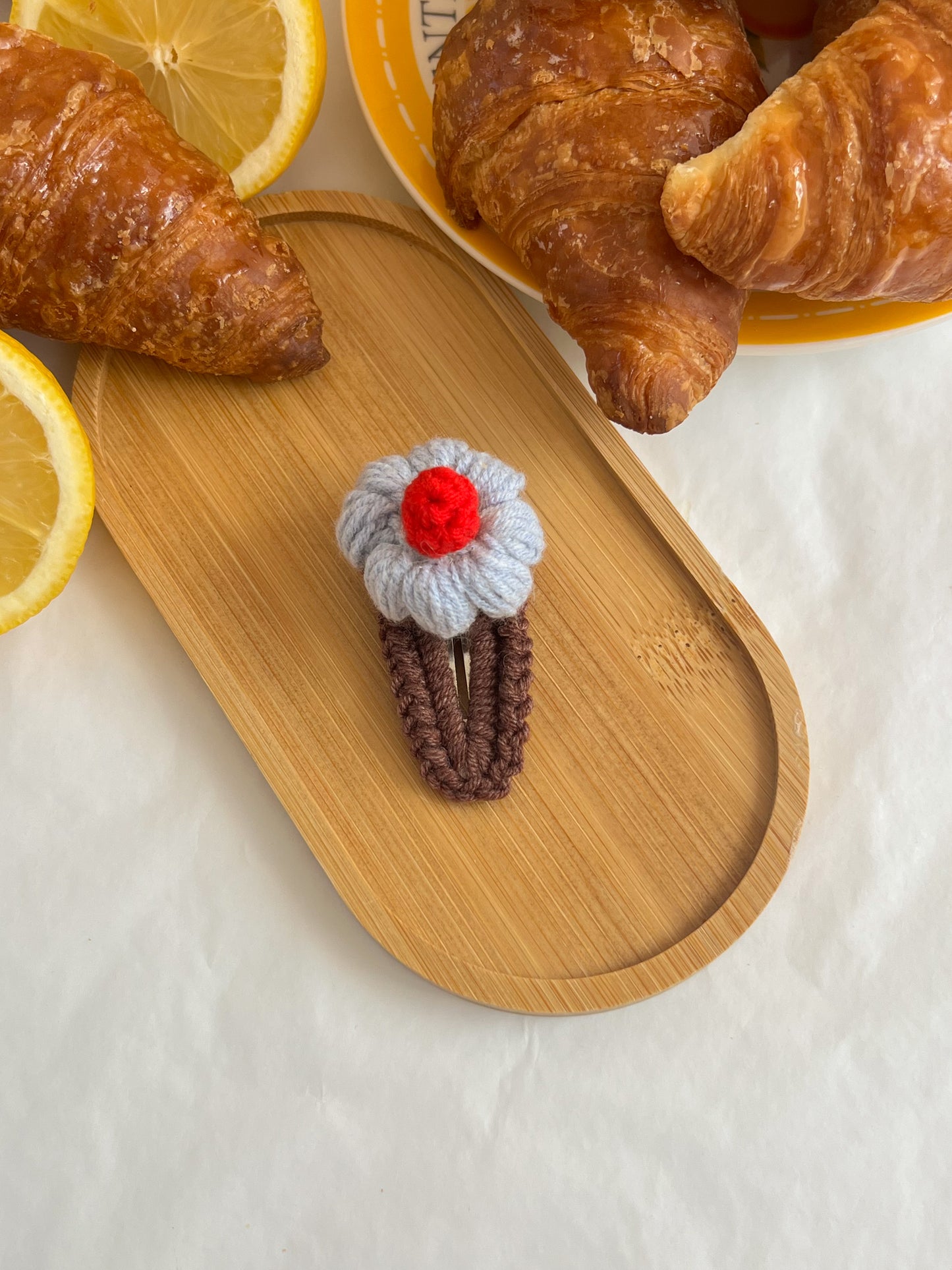 Agrafe Croșetate — Cupcake