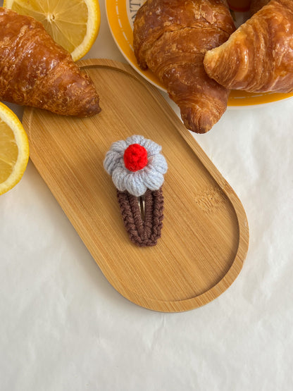 Agrafe Croșetate — Cupcake