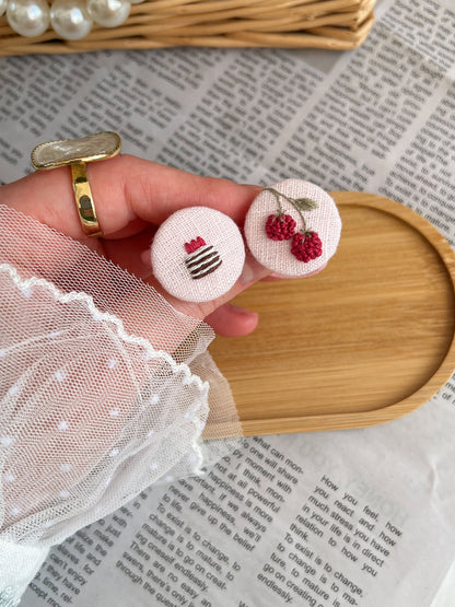 Set elastice brodate «Sweet & Berry»