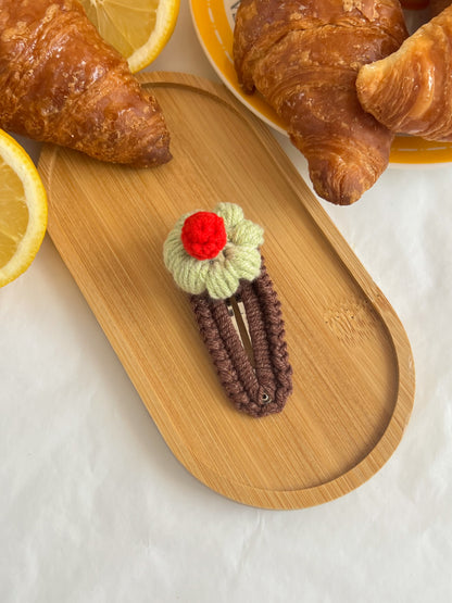 Agrafe Croșetate — Cupcake