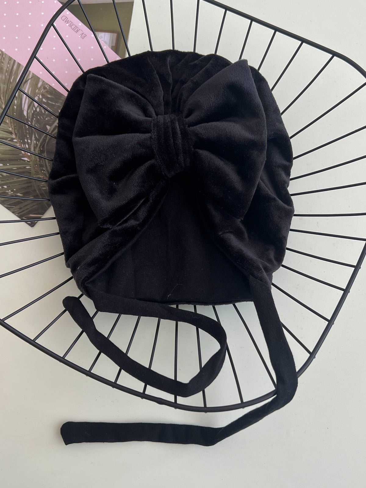 Turban Velur cu Fundită