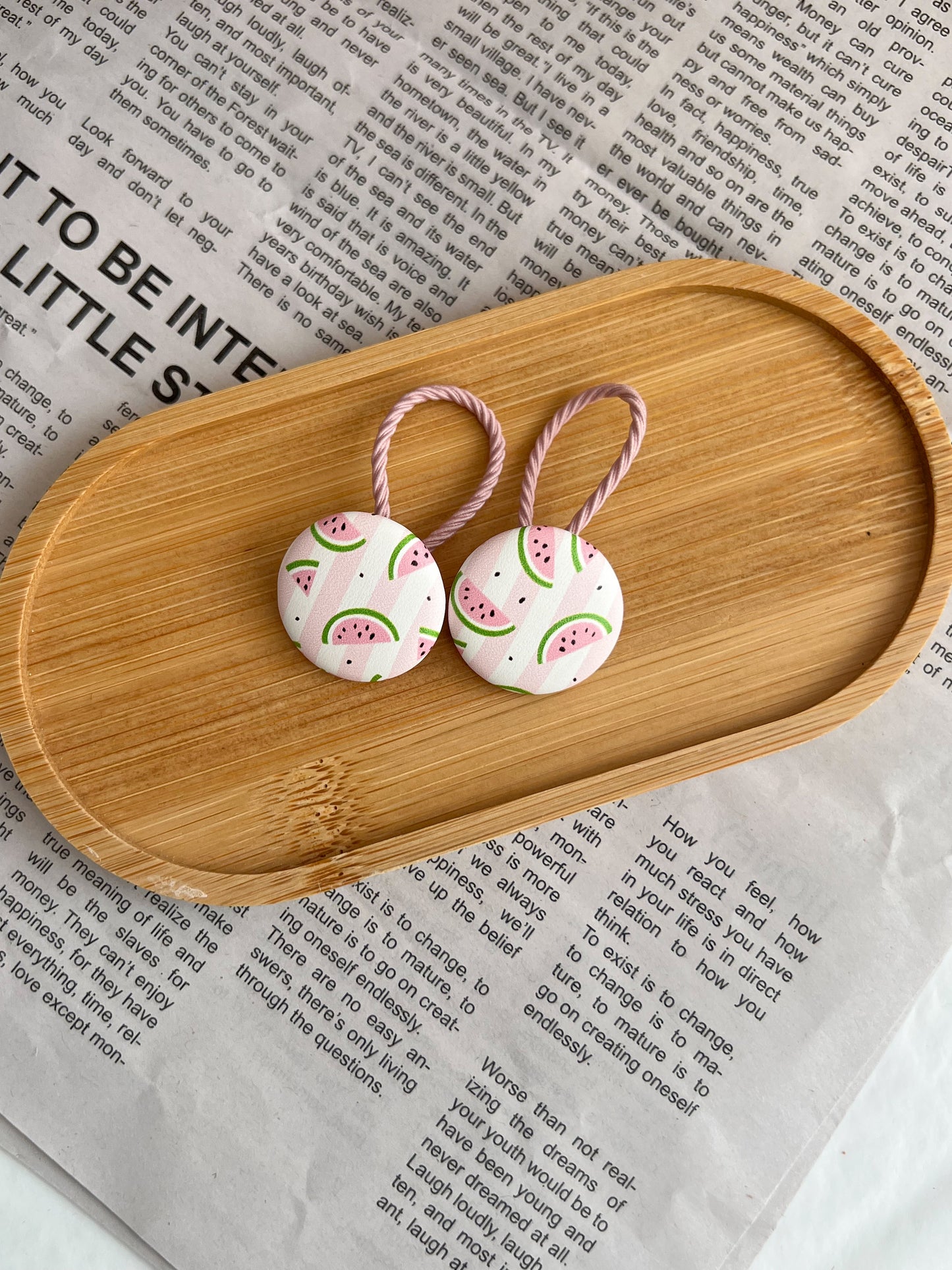 Set elastice «Fructe de vară»