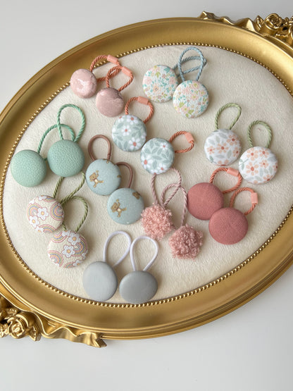 Elastice pentru Păr 🌸 Pastel 🌸