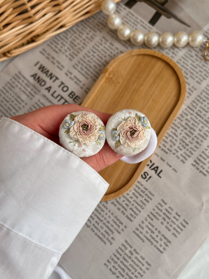 Set clame 🌿 Ivory Peony