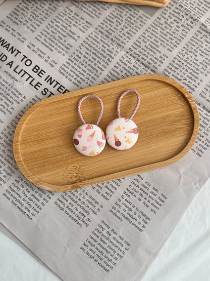 Set elastice «Fructe de vară»