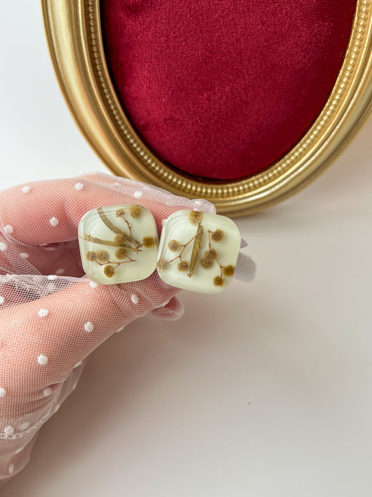 Elastice „Botanica” — ivory