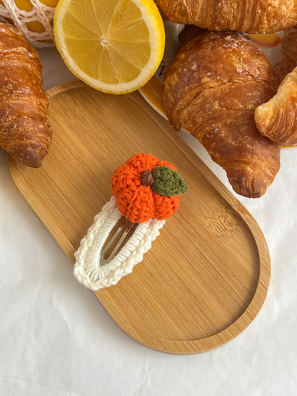 Agrafe Croșetate — Pumpkin