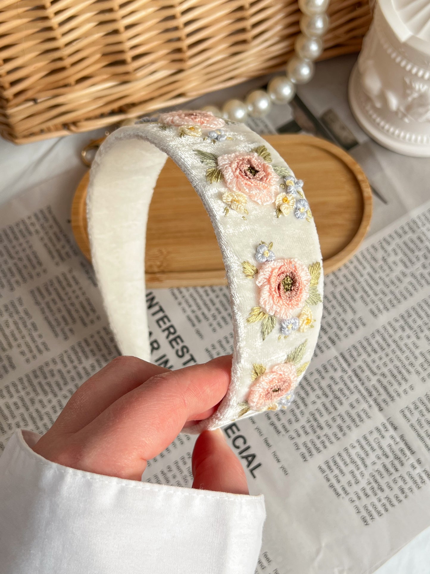 Cerc cu broderie