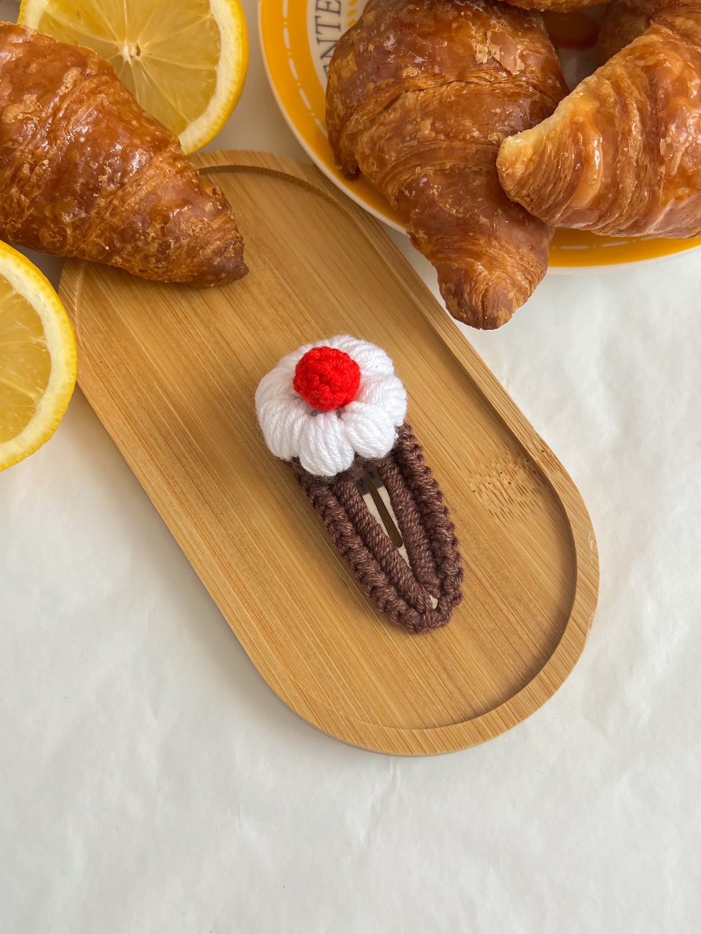 Agrafe Croșetate — Cupcake