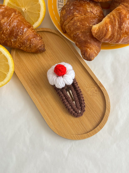 Agrafe Croșetate — Cupcake