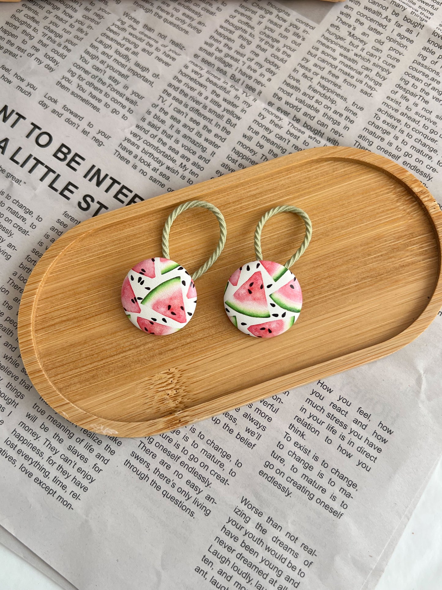 Set elastice «Fructe de vară»