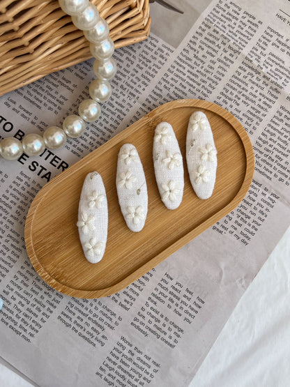 Set clame «White Blossom»