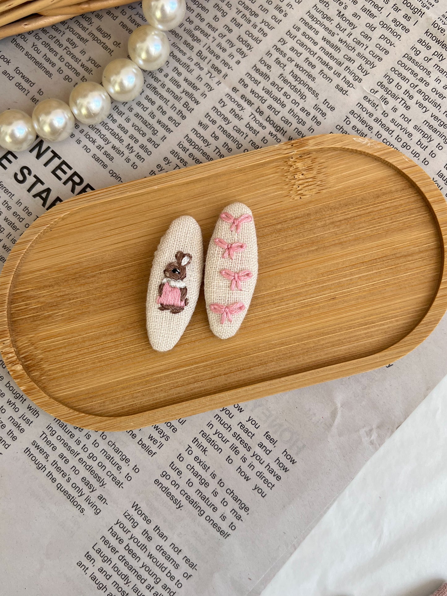 Clame brodate «Sweet Bunny»