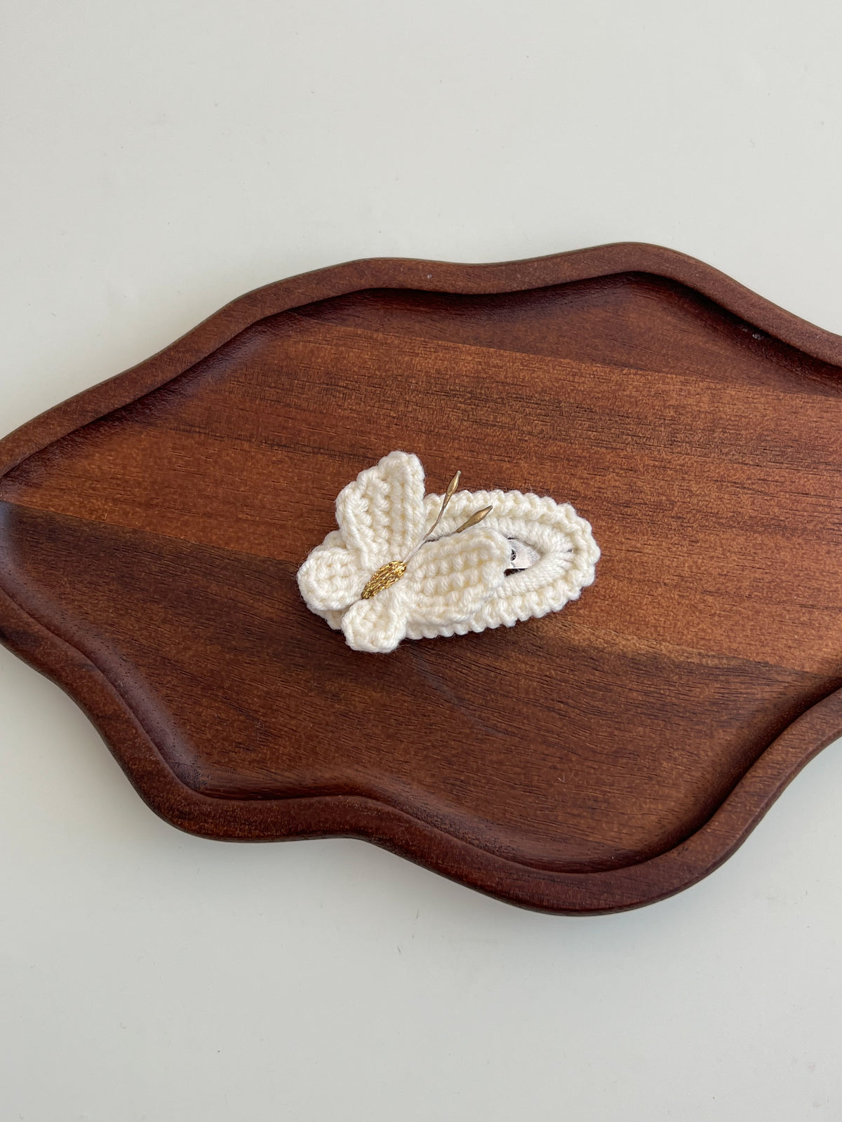 Agrafă Fluture Croșetat – Pastel