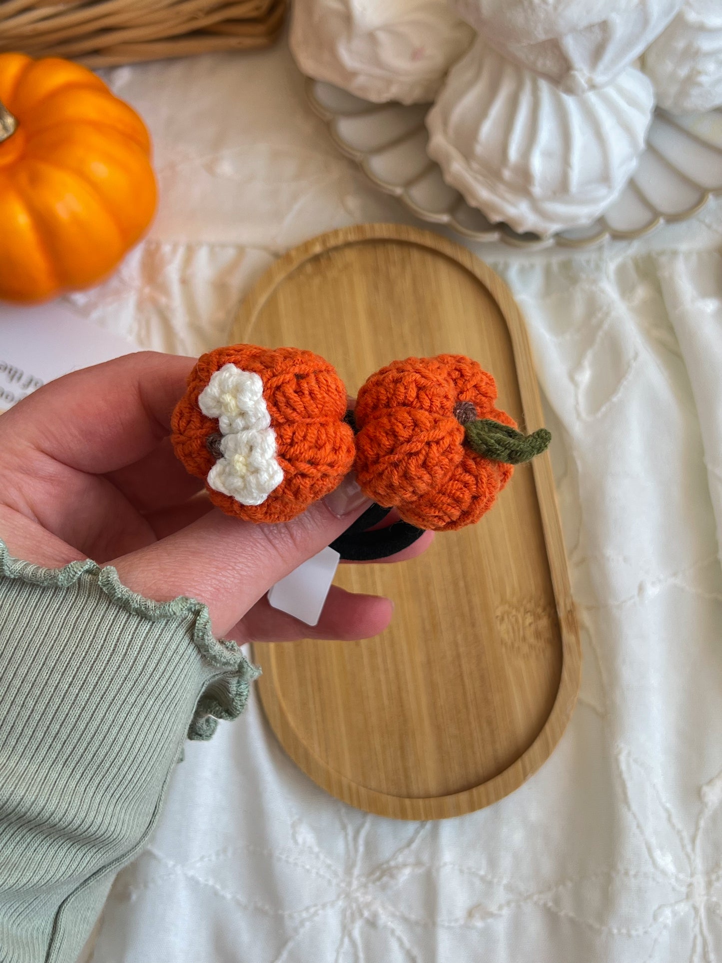 Elastice Croșetate — Pumpkin Vine