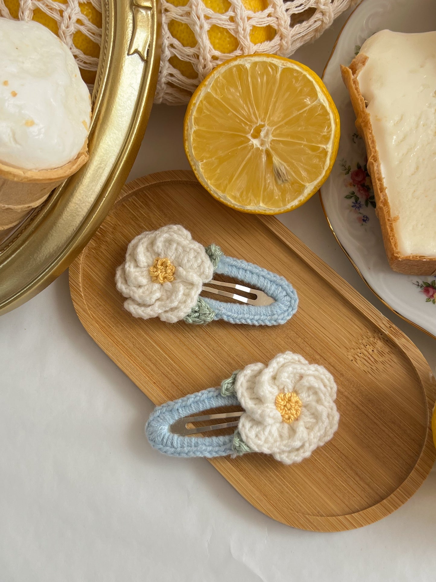 Ecoul Florilor – Clamă de Păr Handmade
