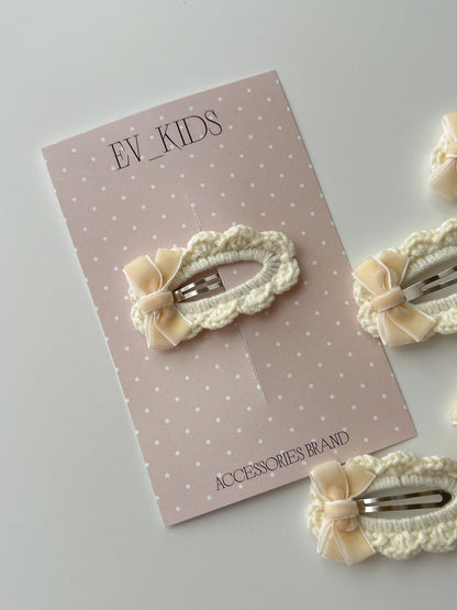 Clame albe - fundițe crem